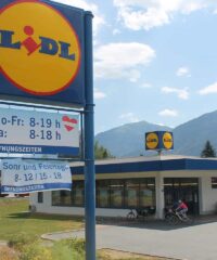 Faciliteiten: Supermarkt Lidl, Kötschach