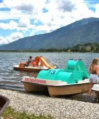 Watersport: Waterfietsen in Kärntner Erlebnispark