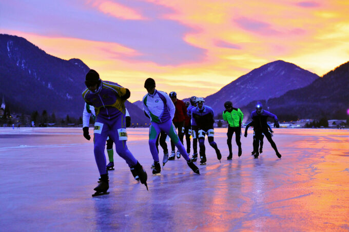 Ereignis: Schlittschufahren &#8211; Alternative Elfstedentocht Weissensee