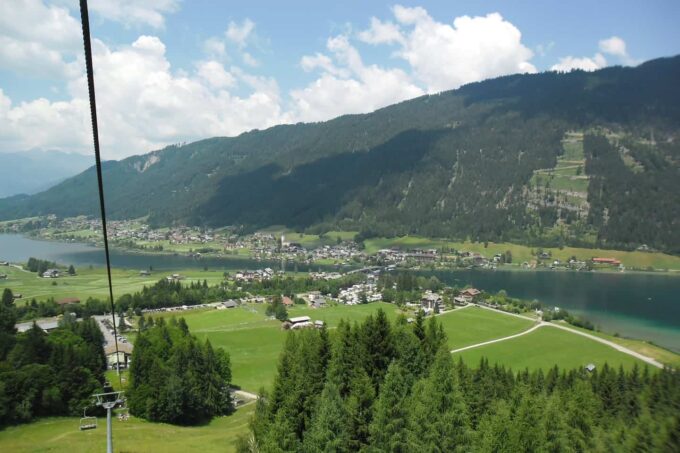 Zwemmen: Strandbad Weissensee