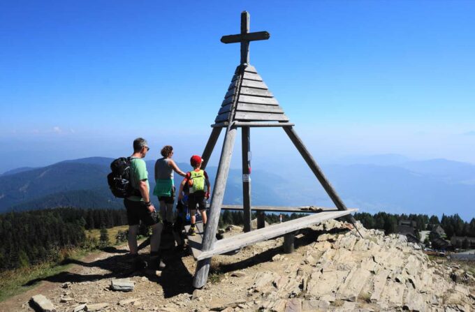 Wandelen: Gerlitzen berg wandelroutes